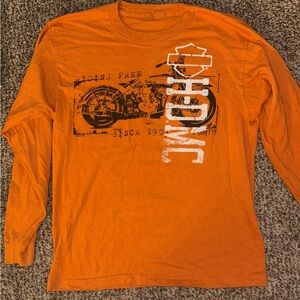 Harley Davidson Graphic Long Sleeve Shirt
